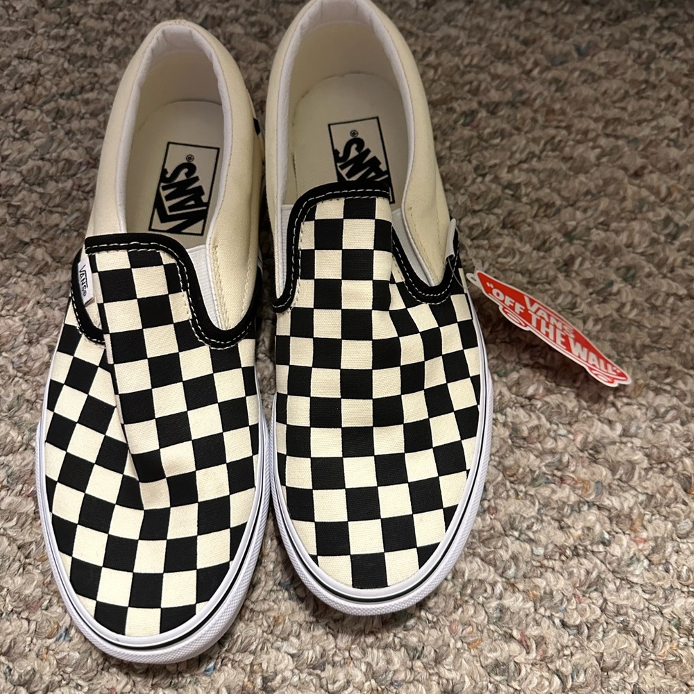 new checkered vans